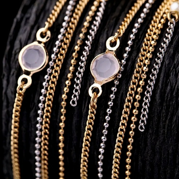 Enamel Bee Crystal & Rhinestone Gold Drop Earrings - Picture 5 of 8